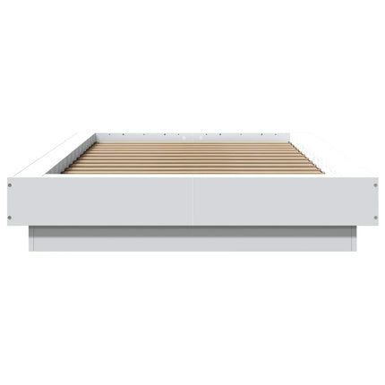 sengeramme 100x200 cm konstrueret træ hvid