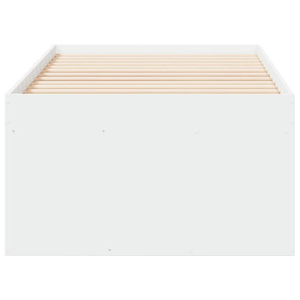 daybed med skuffer uden madras 100x200 cm hvid