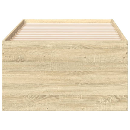 daybed med skuffer uden madras 100x200 cm sonoma-eg