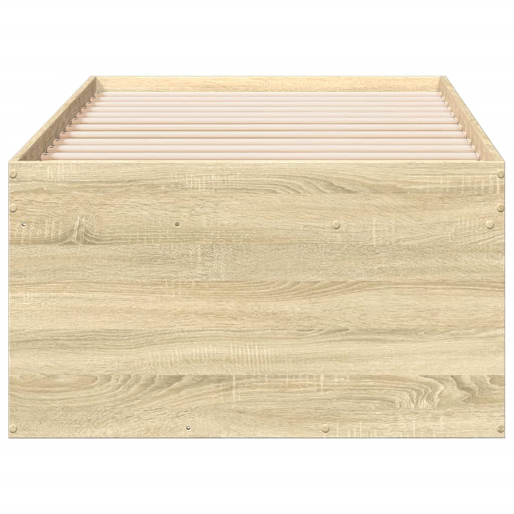 daybed med skuffer uden madras 90x200 cm sonoma-eg