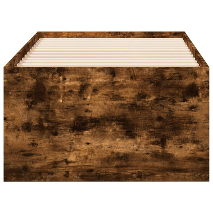 daybed med skuffer uden madras 90x200 cm røget eg