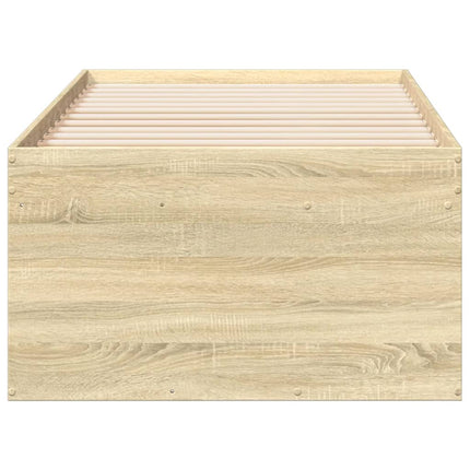 daybed med skuffer uden madras 75x190 cm sonoma-eg