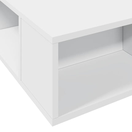 sengestel 150x200 cm konstrueret træ hvid
