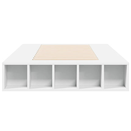 sengeramme 100x200 cm konstrueret træ hvid