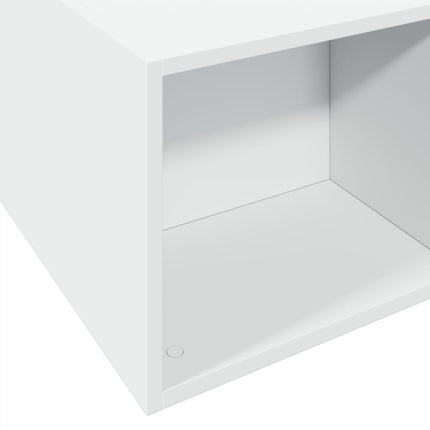 sengestel 150x200 cm konstrueret træ hvid