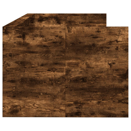 daybed med skuffer uden madras 100x200 cm røget eg