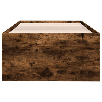 daybed med skuffer uden madras 90x190 cm røget eg