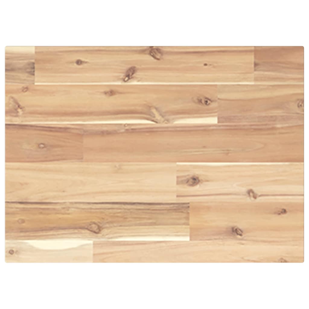 væghylder 3 stk. 40x30x2 cm ubehandlet massivt akacietræ