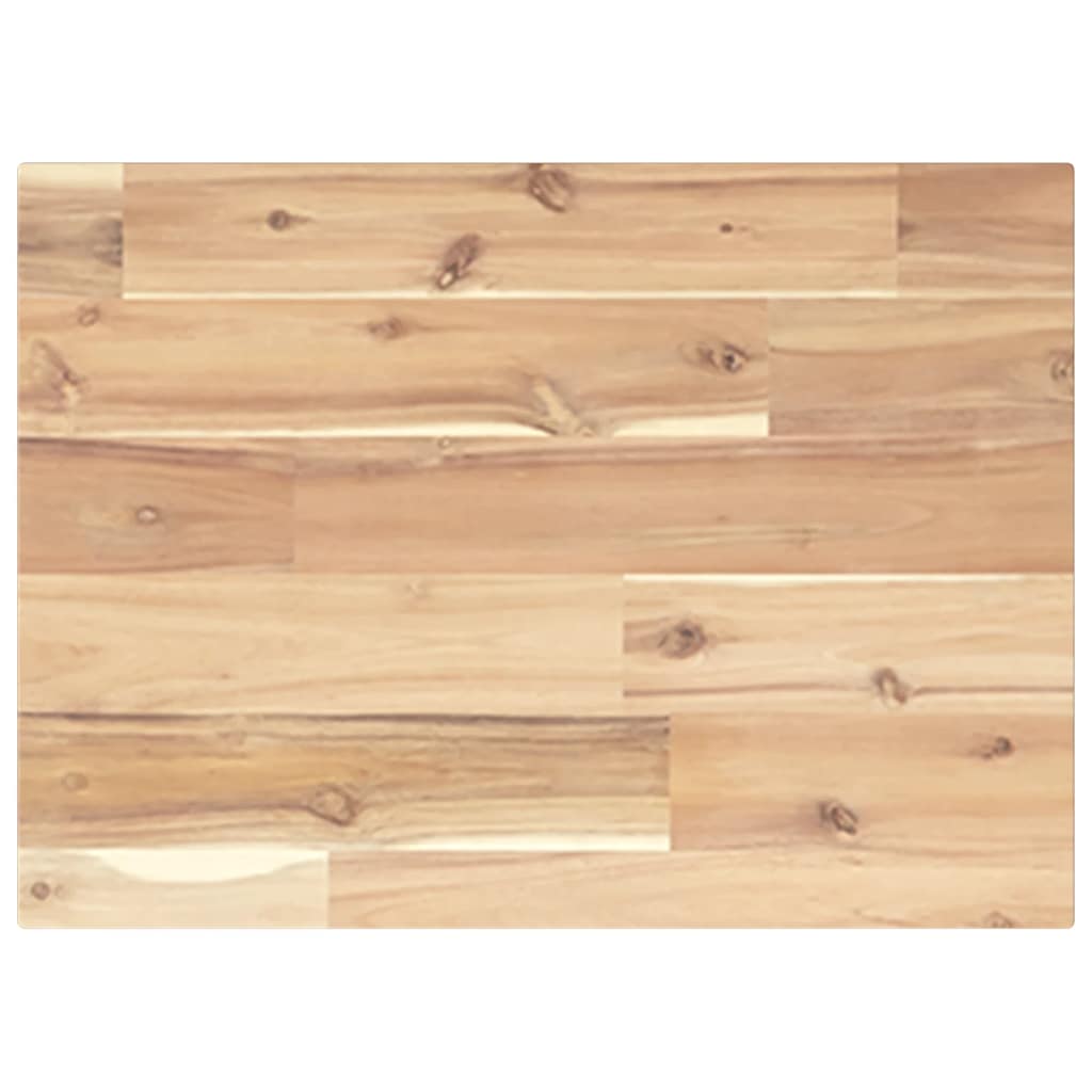 væghylder 4 stk. 40x30x2 cm ubehandlet massivt akacietræ