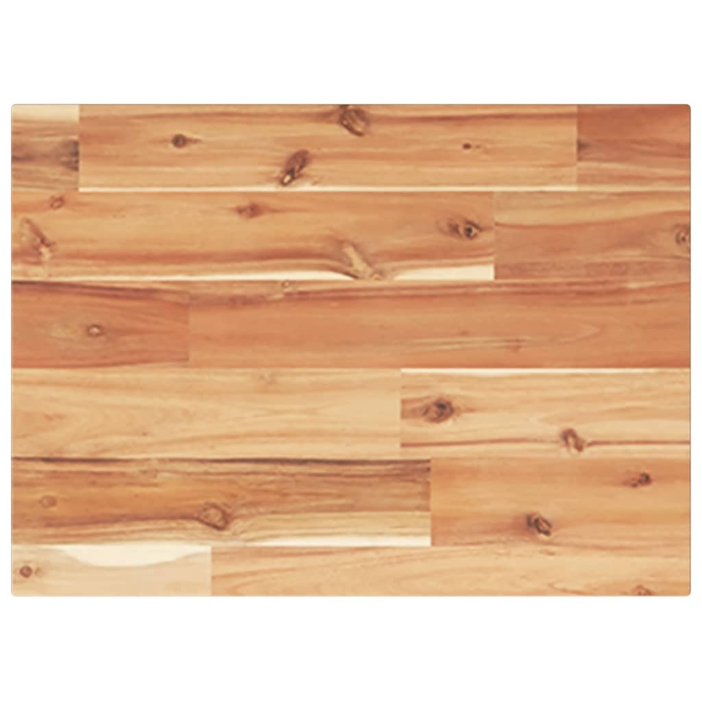 væghylder 2 stk. 60x30x2 cm oliebehandlet massivt akacietræ