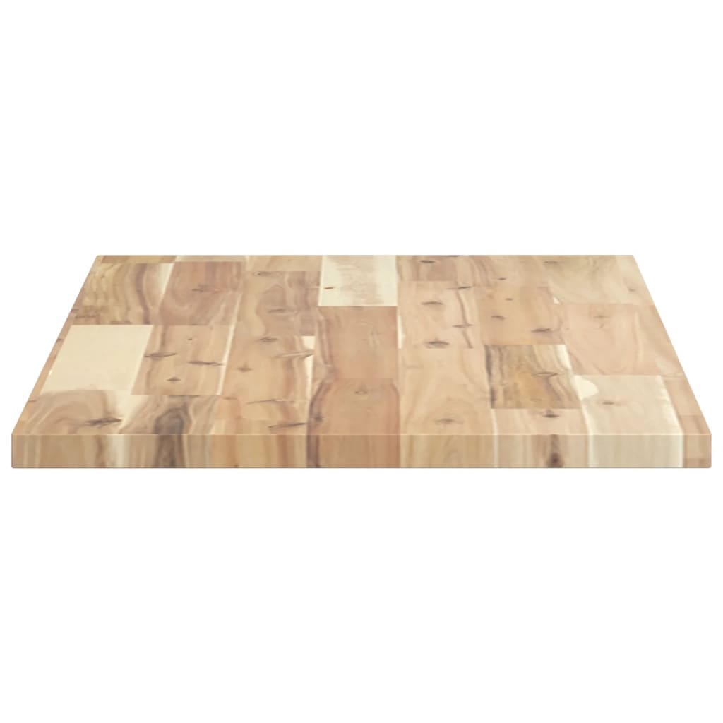 bordplade til toiletbord 60x40x2 cm ubehandlet massivt akacie