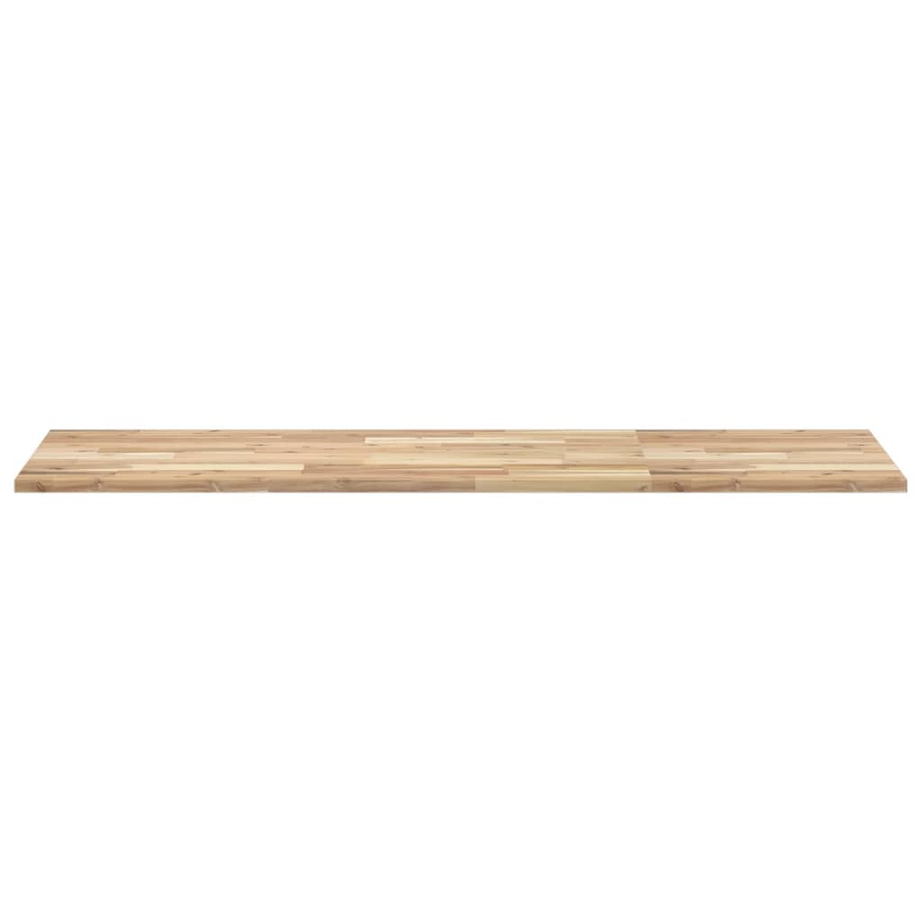 bordplade til toiletbord 120x50x2 cm ubehandlet massivt akacie
