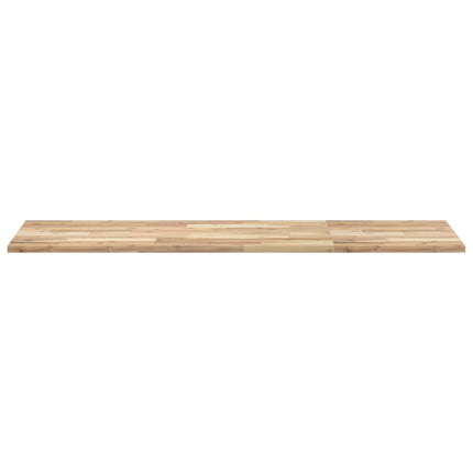 bordplade til toiletbord 120x50x2 cm ubehandlet massivt akacie