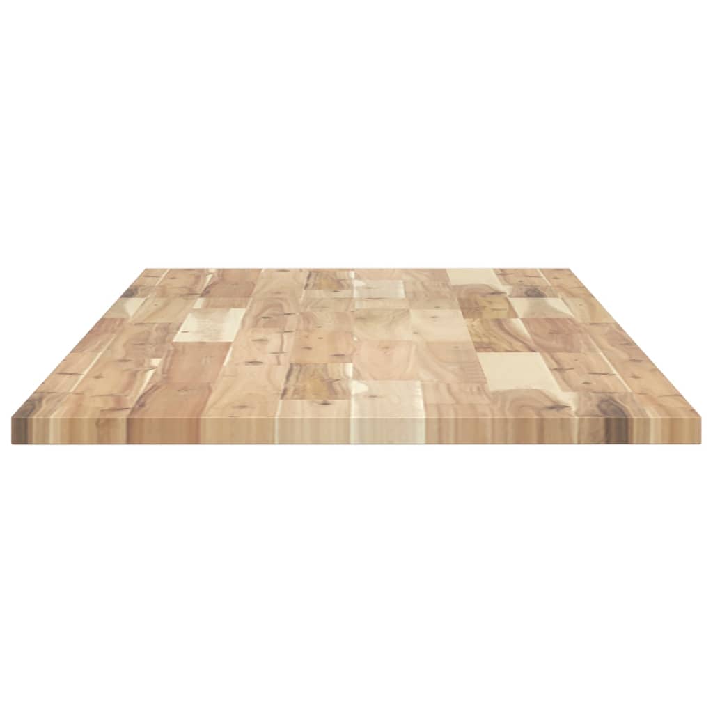 bordplade til toiletbord 120x50x2 cm ubehandlet massivt akacie