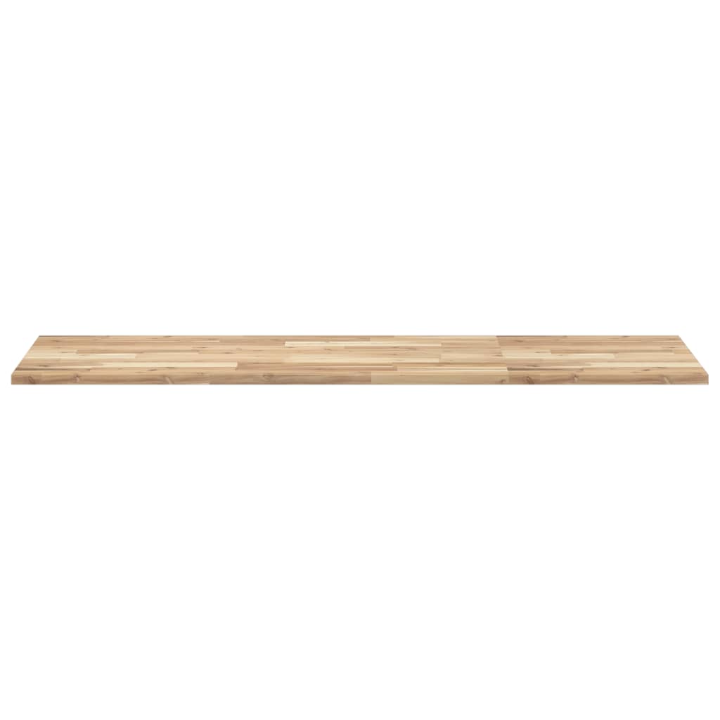 bordplade til toiletbord 140x50x2 cm ubehandlet massivt akacie