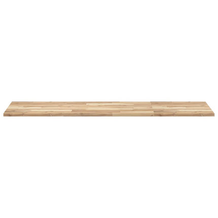 bordplade til toiletbord 140x50x2 cm ubehandlet massivt akacie