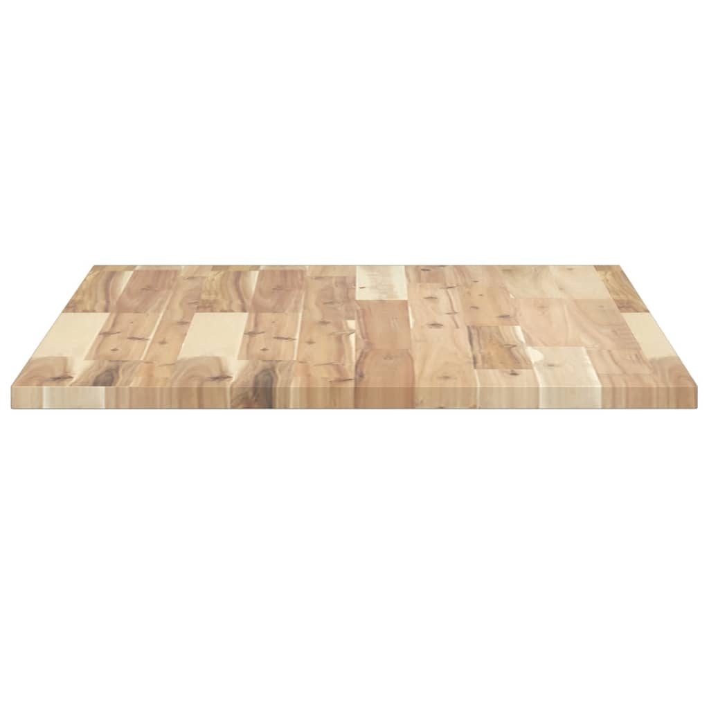 bordplade til toiletbord 100x60x2 cm ubehandlet massivt akacie