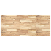 bordplade til toiletbord 140x60x2 cm ubehandlet massivt akacie