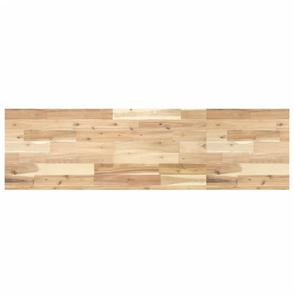 bordplade til toiletbord 120x40x4 cm ubehandlet massivt akacie