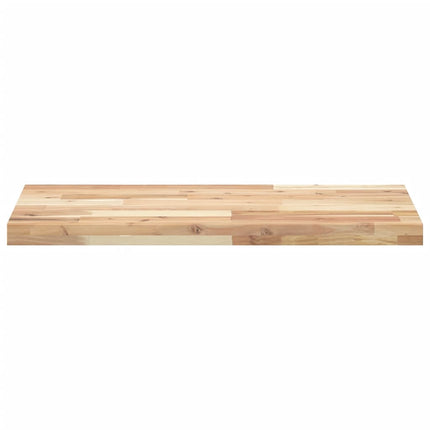 bordplade til toiletbord 120x40x4 cm ubehandlet massivt akacie