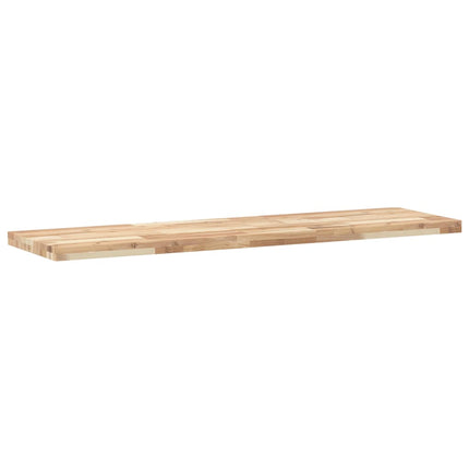bordplade til toiletbord 120x40x4 cm ubehandlet massivt akacie