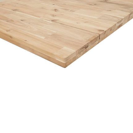 bordplade til toiletbord 120x40x4 cm ubehandlet massivt akacie