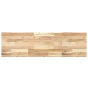 bordplade til toiletbord 160x40x4 cm ubehandlet massivt akacie