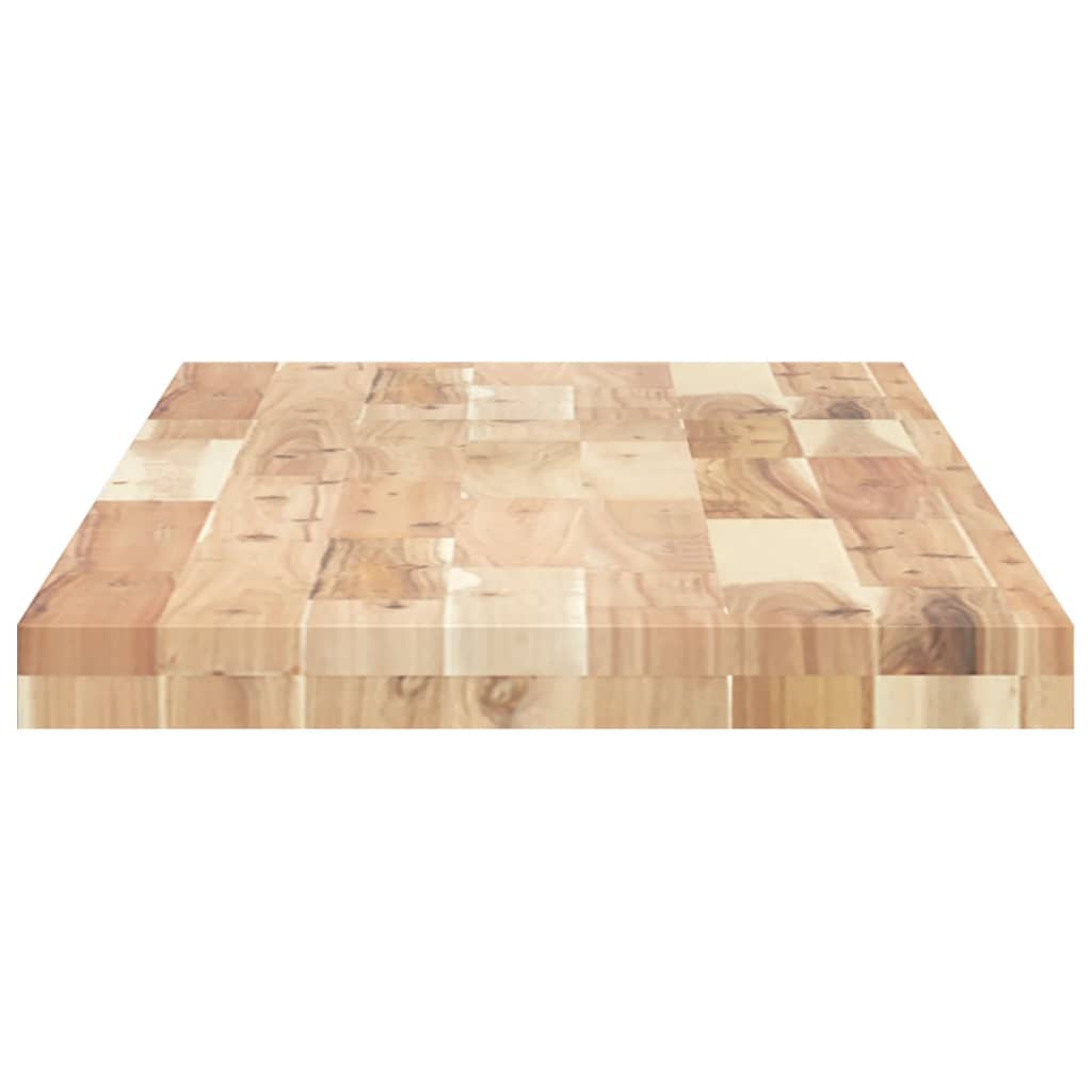bordplade til toiletbord 160x40x4 cm ubehandlet massivt akacie