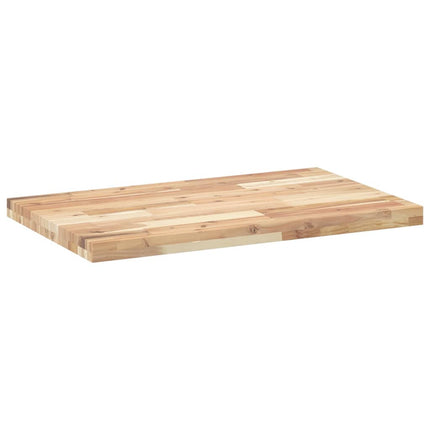 bordplade til toiletbord 100x50x4 cm ubehandlet massivt akacie