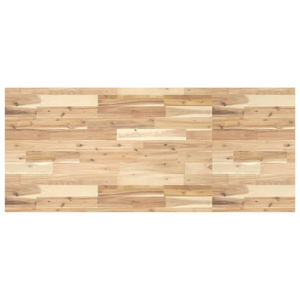 bordplade til toiletbord 140x60x4 cm ubehandlet massivt akacie