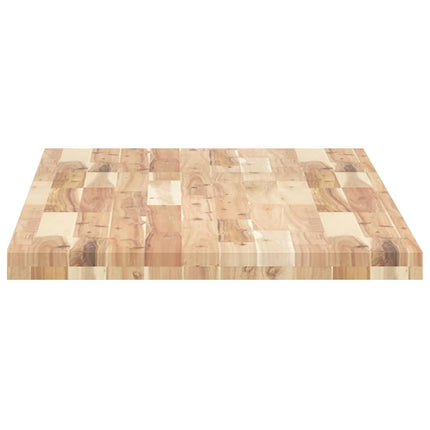 bordplade til toiletbord 140x60x4 cm ubehandlet massivt akacie