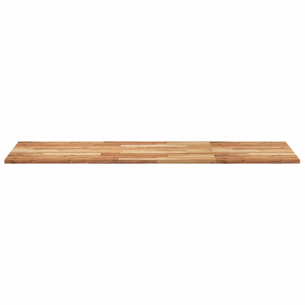 bordplade til badeværelse 120x60x2 cm massivt akacietræ