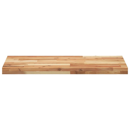 bordplade til badeværelse 100x40x4 cm massivt akacietræ