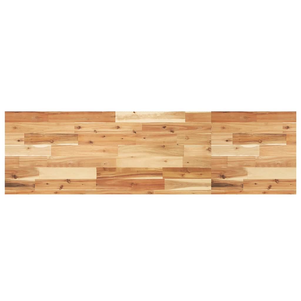 bordplade til badevrelse 160x40x4 cm massivt akacietr