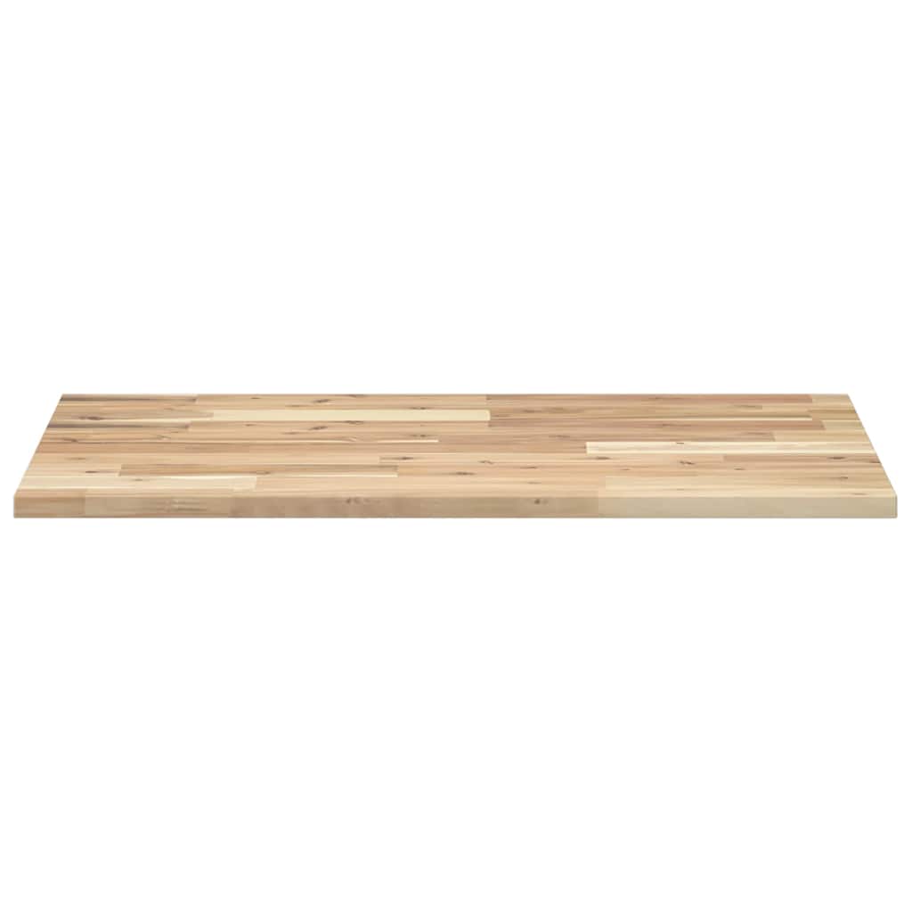 skrivebordsplade 100x50x2 cm ubehandlet massivt akacietræ