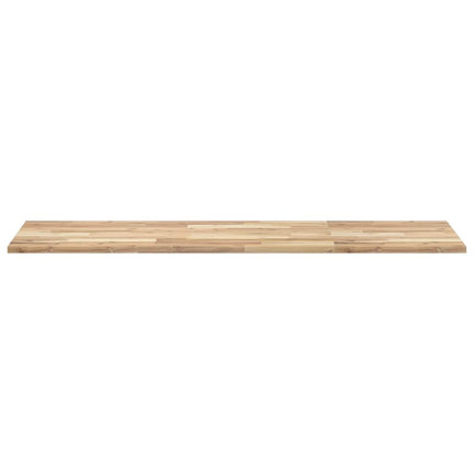 skrivebordsplade 120x50x2 cm ubehandlet massivt akacietræ