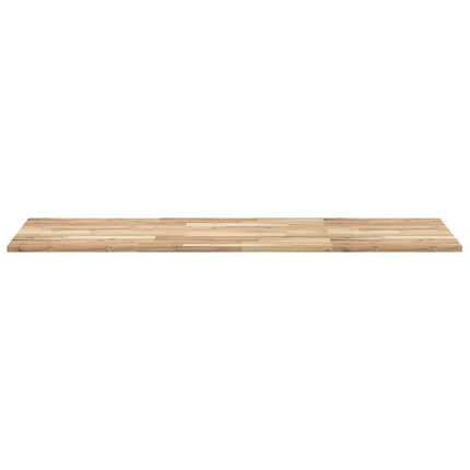 skrivebordsplade 120x60x2 cm ubehandlet massivt akacietræ