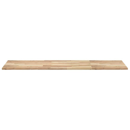 skrivebordsplade 140x60x2 cm ubehandlet massivt akacietræ