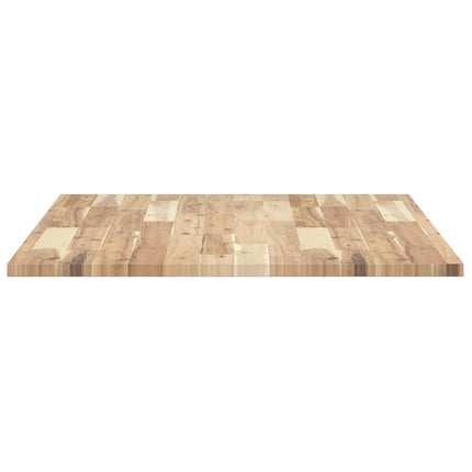 skrivebordsplade 100x70x2 cm ubehandlet massivt akacietræ