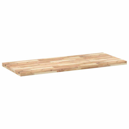 skrivebordsplade 140x60x4 cm ubehandlet massivt akacietræ