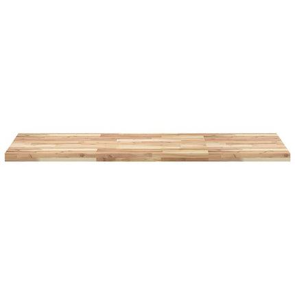 skrivebordsplade 140x60x4 cm ubehandlet massivt akacietræ
