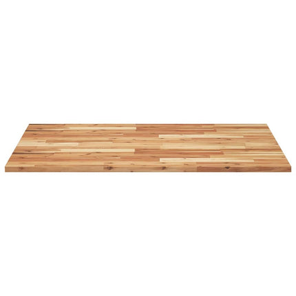 skrivebordsplade 100x80x2 cm oliebehandlet massivt akacietræ