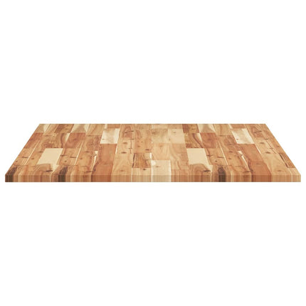 skrivebordsplade 100x80x2 cm oliebehandlet massivt akacietræ
