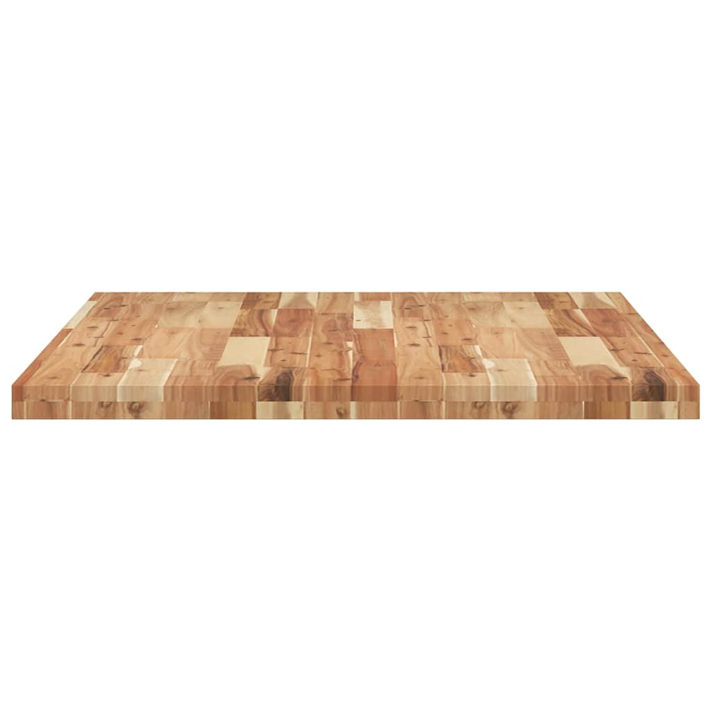 skrivebordsplade 100x80x4 cm oliebehandlet massivt akacietræ