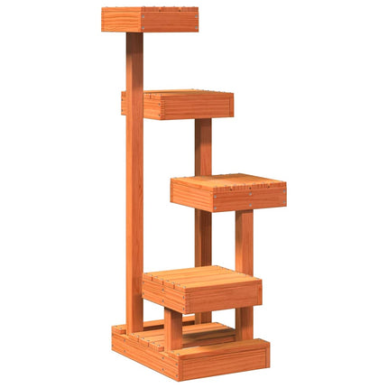 kradsetræ 45,5x49x103 cm massivt fyrretræ gyldenbrun