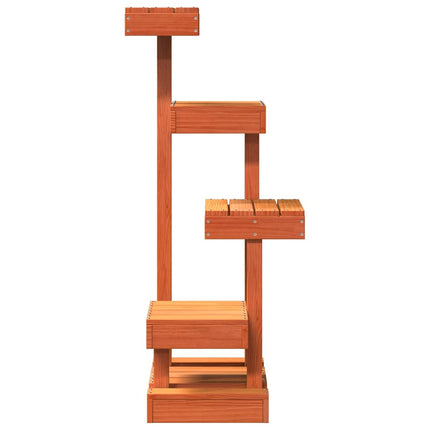kradsetræ 45,5x49x103 cm massivt fyrretræ gyldenbrun