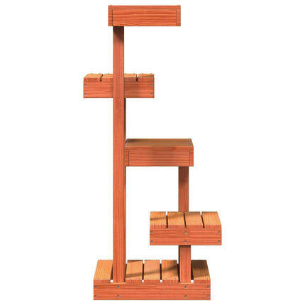 kradsetræ 45,5x49x103 cm massivt fyrretræ gyldenbrun