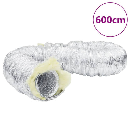 ventilationsslange 6 m Ø12,5 cm isoleret aluminium