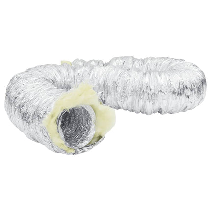 ventilationsslange 6 m Ø12,5 cm isoleret aluminium