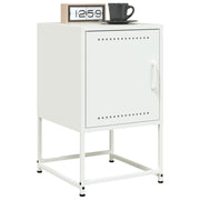 sengeborde 2 stk. 36x39x60,5 cm stål hvid